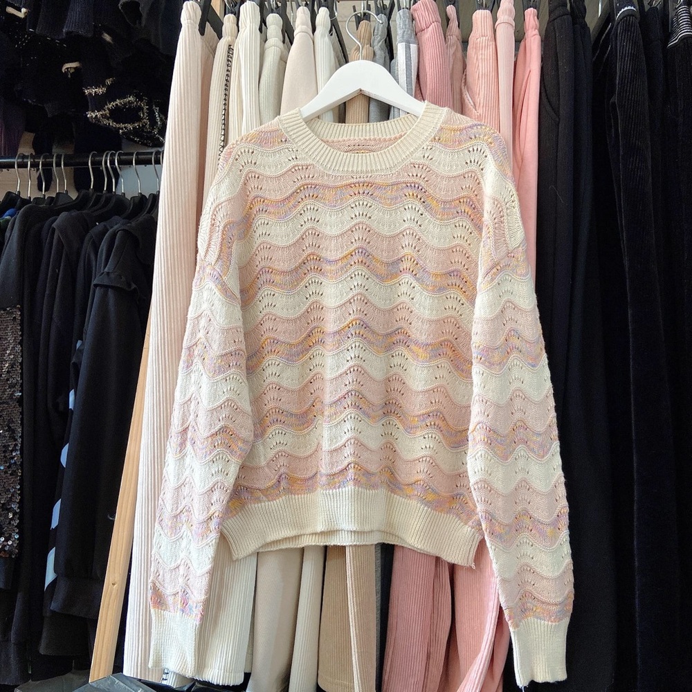 Ribbed Knit Sweater